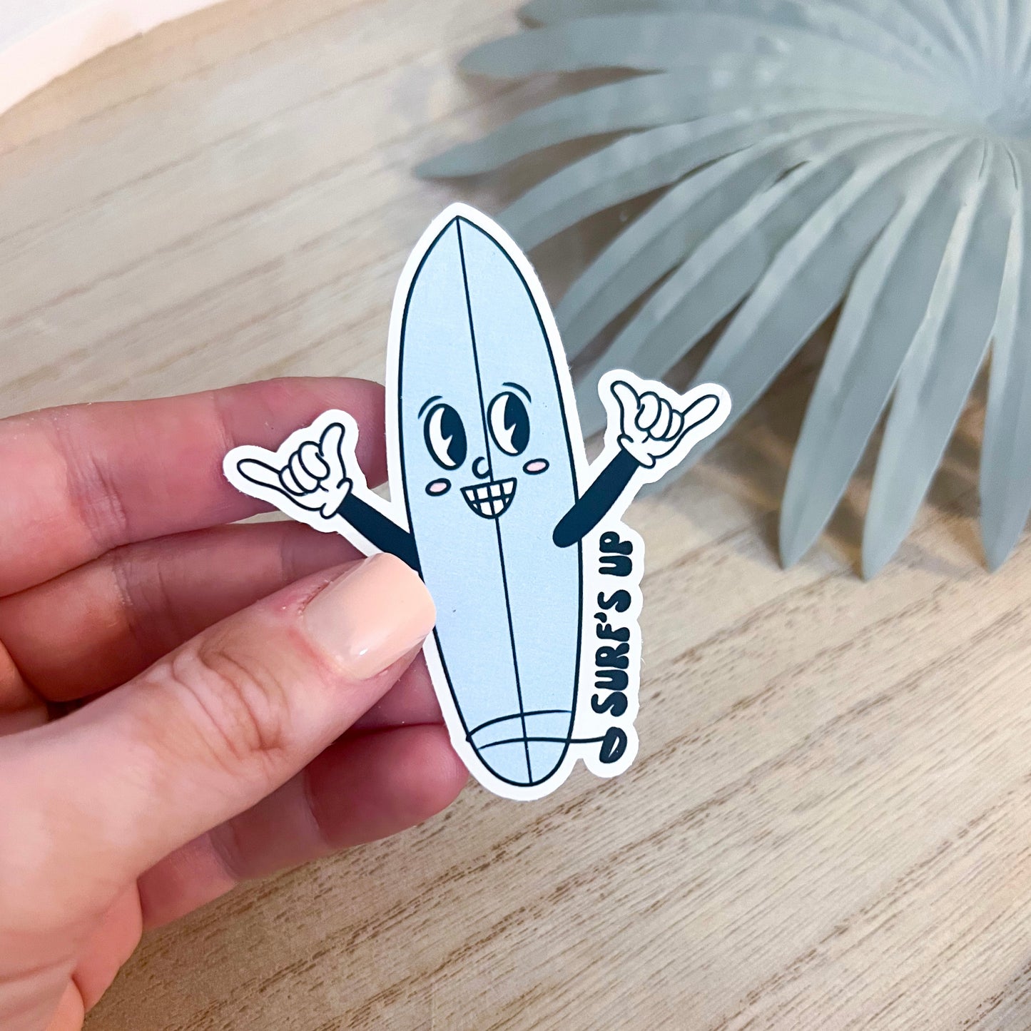 Surf's Up Decal | Waterproof Vinyl Stickers
