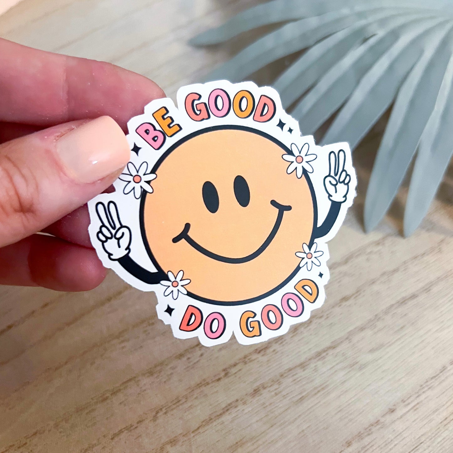Do Good Smiley Decal | Waterproof Vinyl Stickers