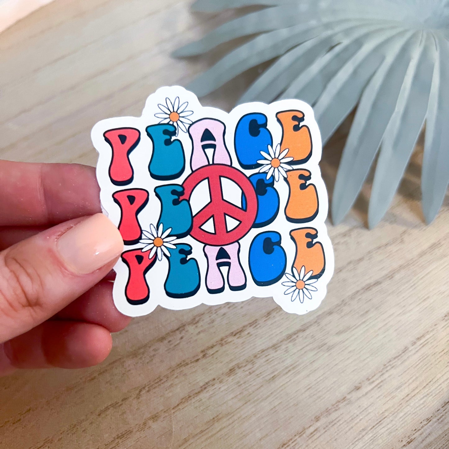 Peace Decal | Waterproof Vinyl Stickers