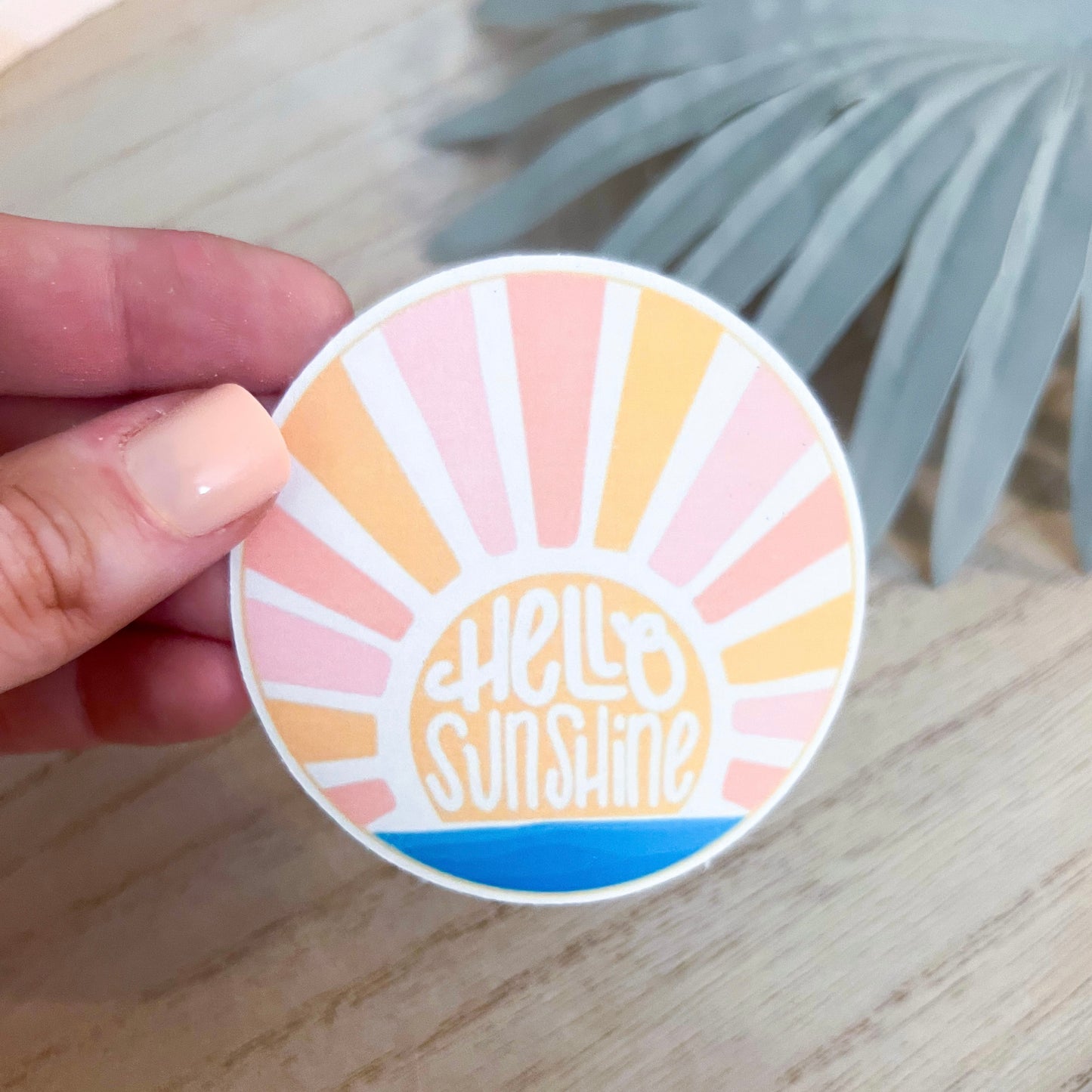 Hello Sunshine Decal | Waterproof Vinyl Stickers
