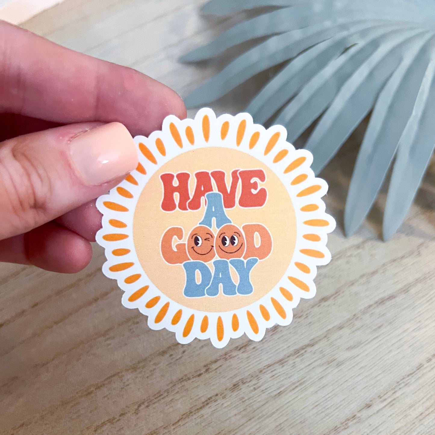Have a Good Day Sun Decal | Waterproof Vinyl Stickers