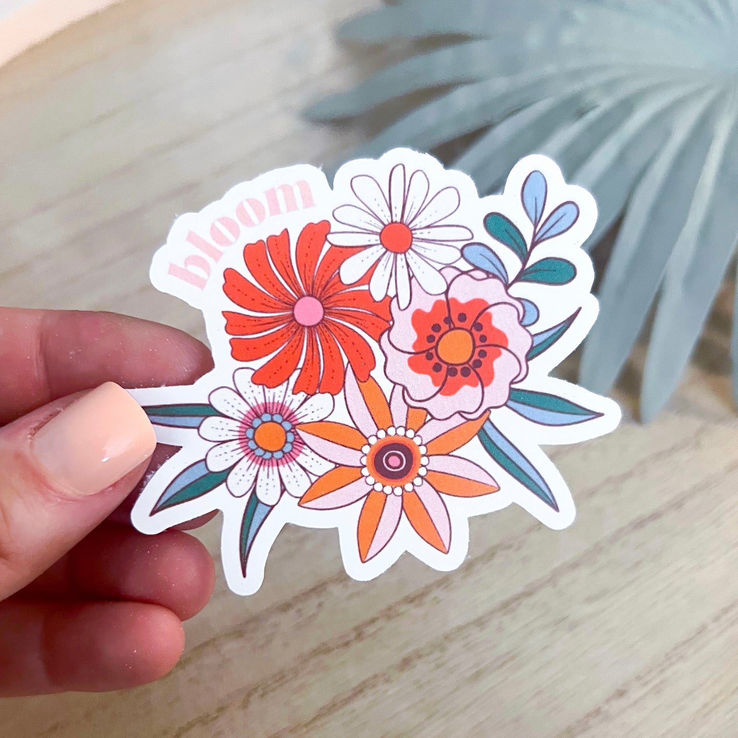 Bloom Floral Decal | Waterproof Vinyl Stickers