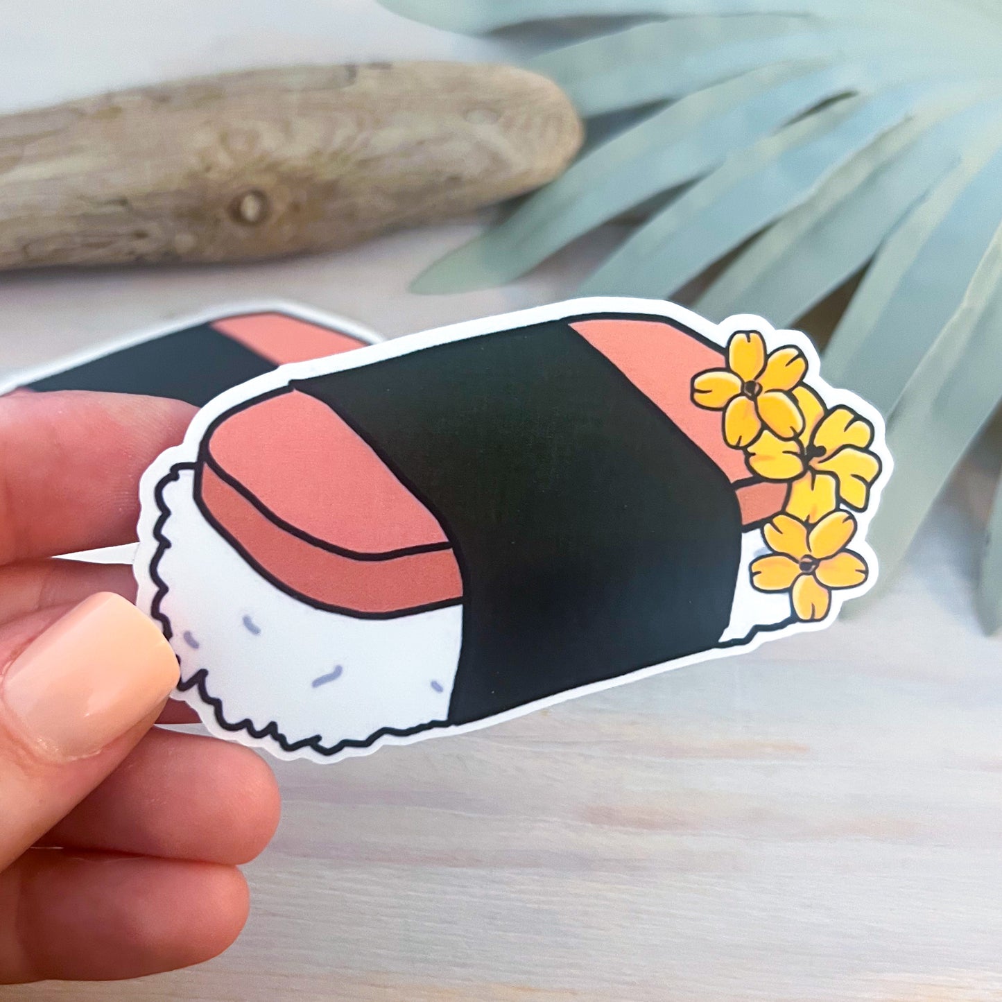 Hawaiian Spam Musubi Decal | Waterproof Vinyl Stickers