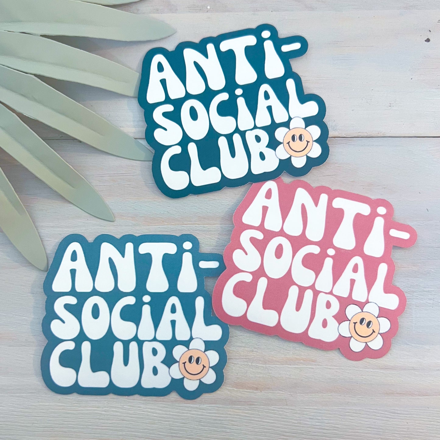 Anti-Social Club Decal | Waterproof Vinyl Stickers