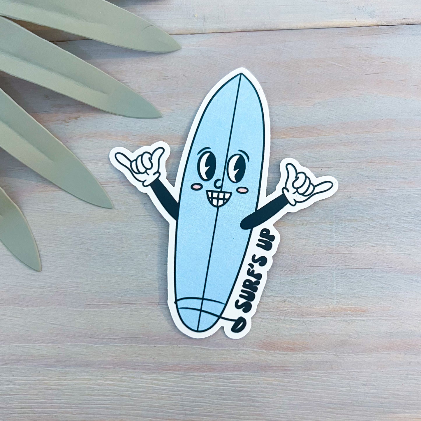 Surf's Up Decal | Waterproof Vinyl Stickers