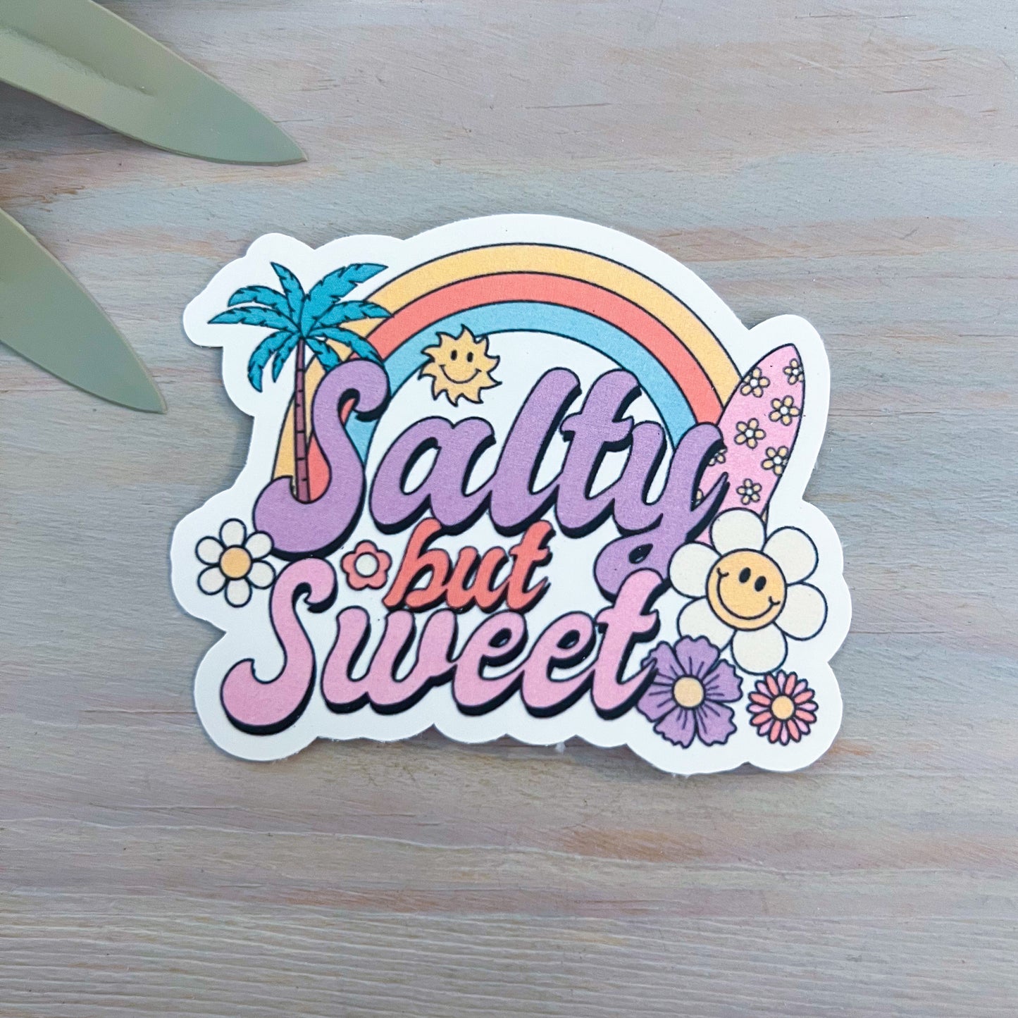 Salty But Sweet Decal | Waterproof Vinyl Stickers