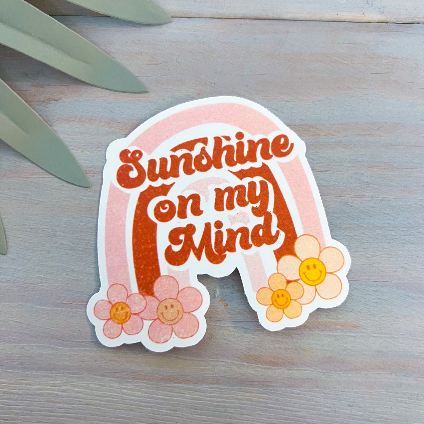 Sunshine on my Mind Decal | Waterproof Vinyl Stickers