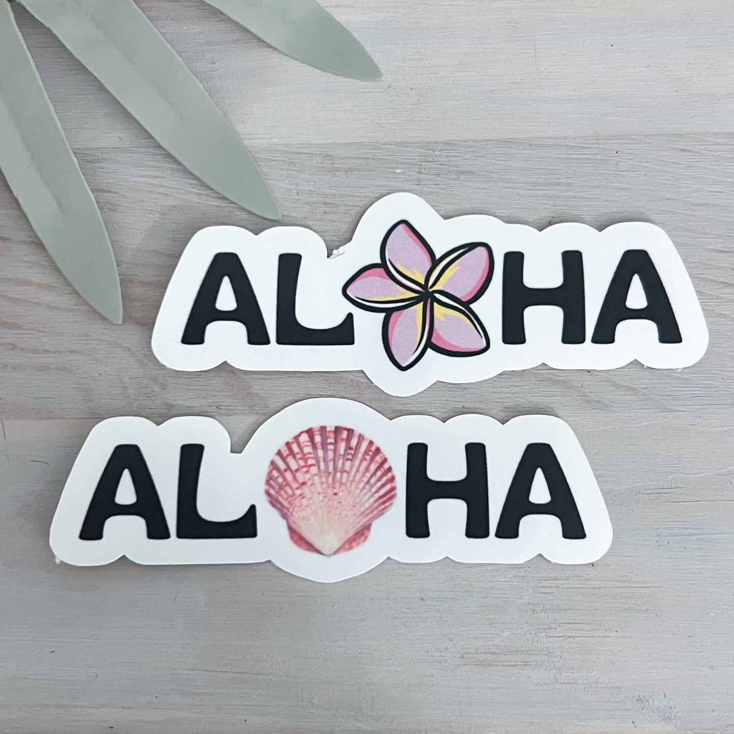 Hawaiian Aloha Decal | Waterproof Vinyl Stickers