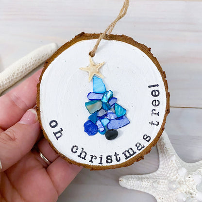 Beach Ornament - Seashell Christmas Ornament