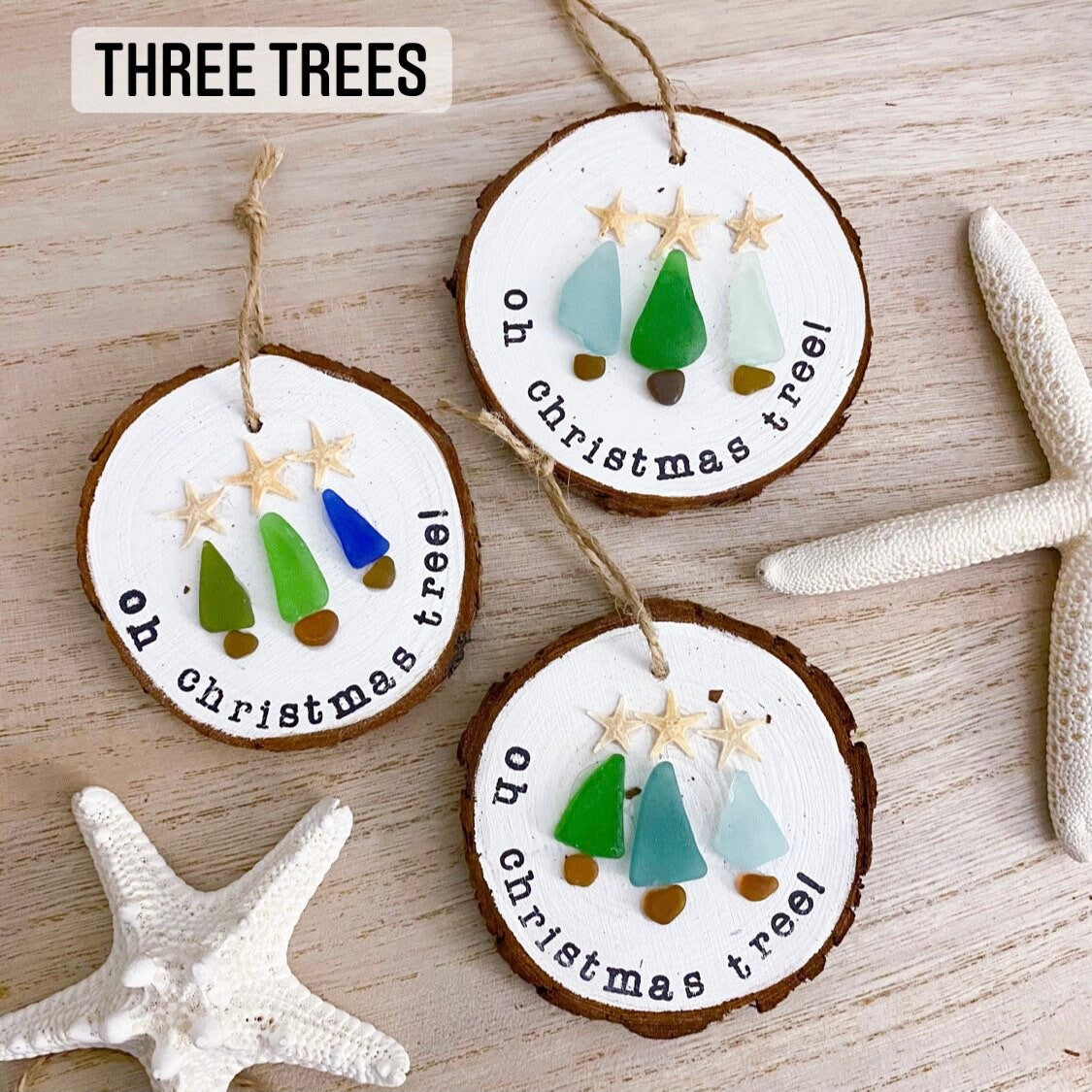 Beach Glass Christmas Ornaments: A Unique Holiday Decor Experience