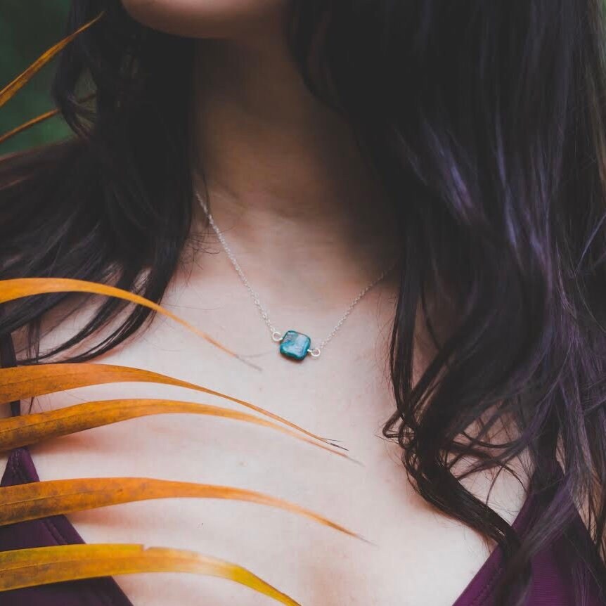 Abalone Shell Layering Necklace
