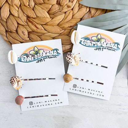 Seashell Beach Bobby Pin Set