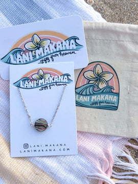 Wood Monstera & Mother of Pearl Dangle Earrings