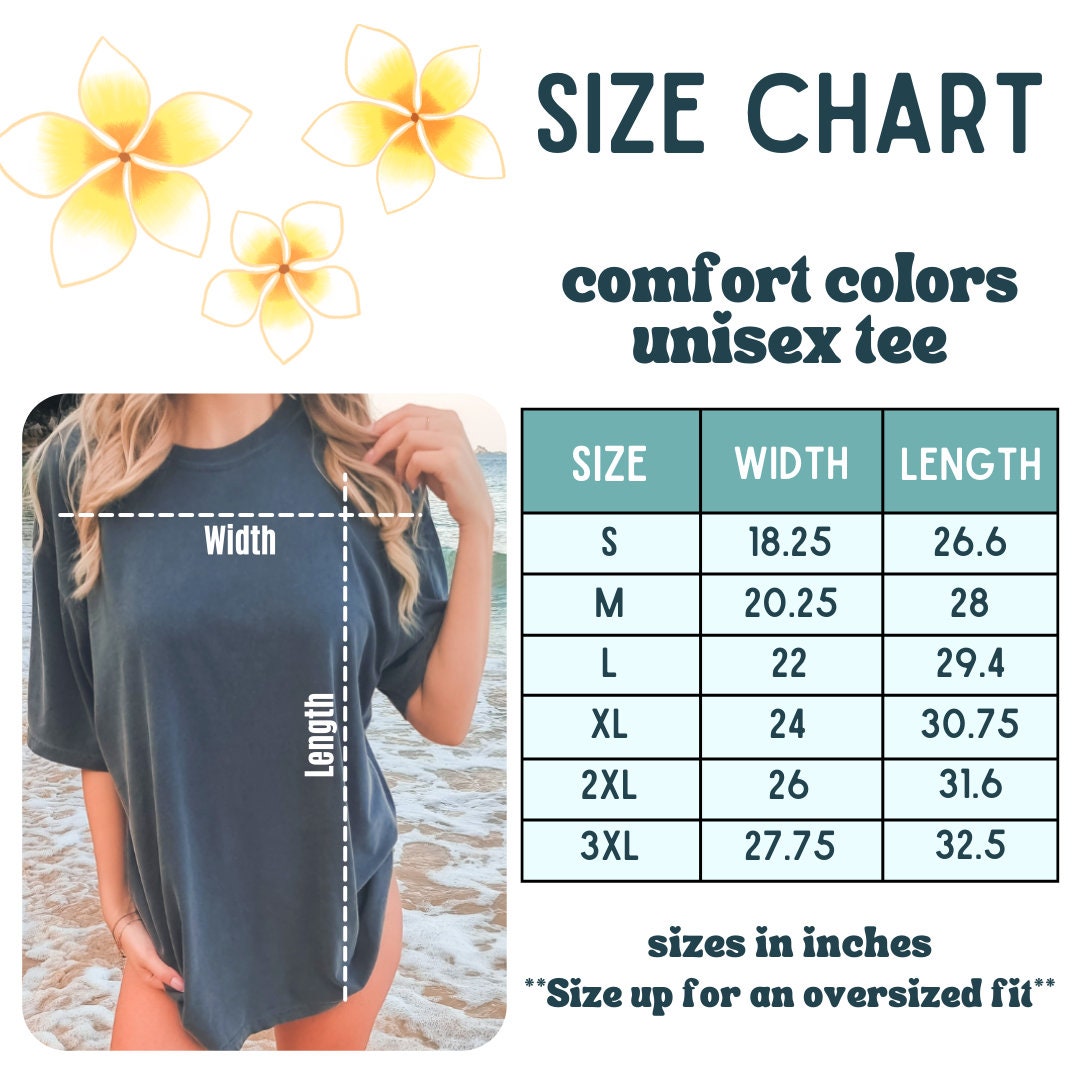 Checkered Smiley Tee - Palm Tree Smiley - Happy Face Oversized Tee - Happy Shirt - Summer Vacation Beach - Comfort Colors Women's Unisex Tee
